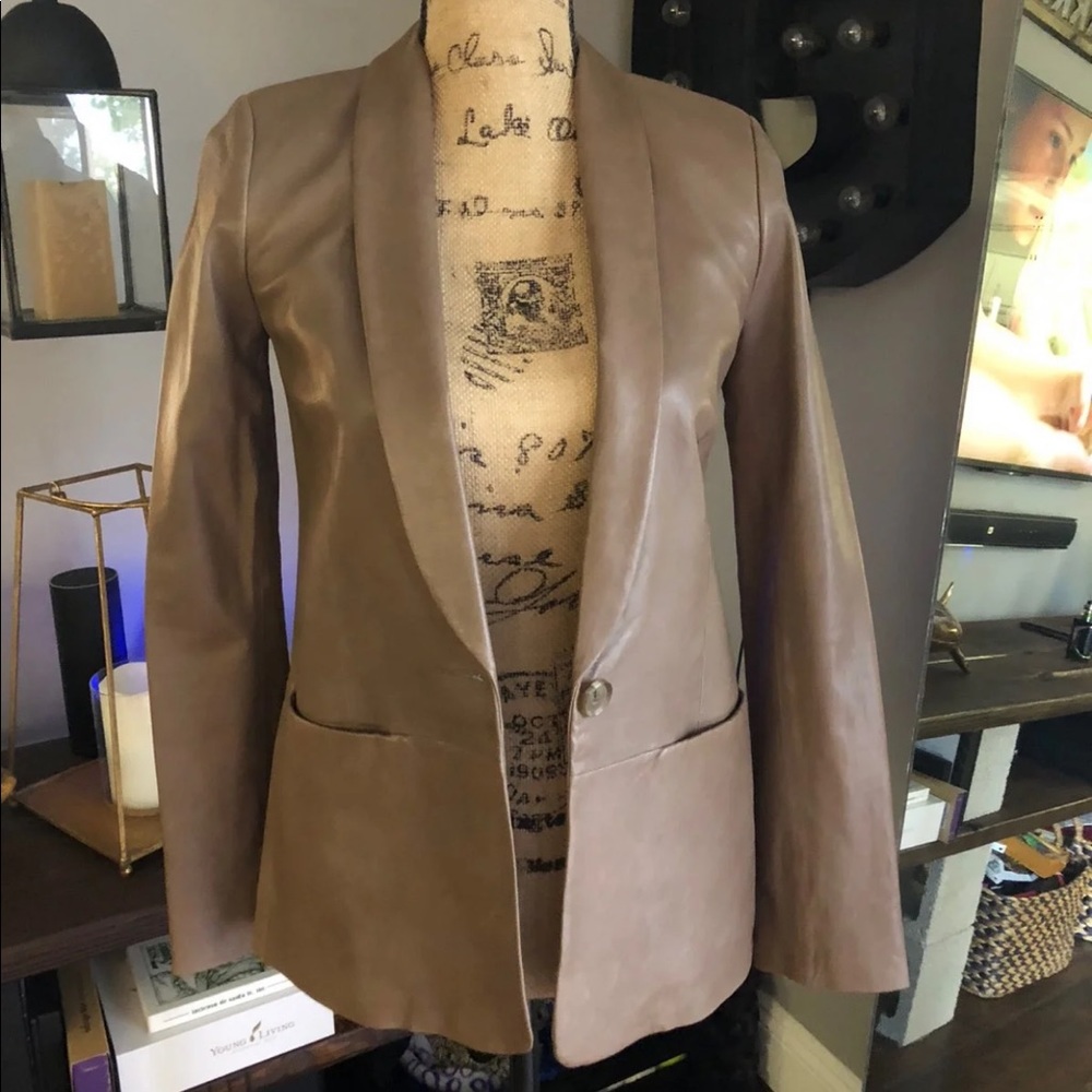 Vince Leather Jacket